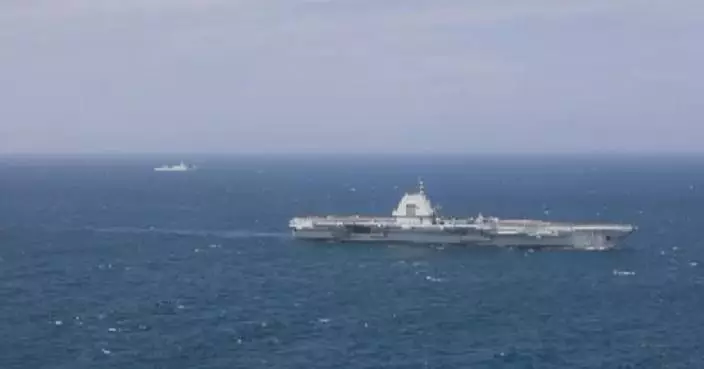 Aircraft carrier Fujian’s maritime live-force training proceeds smoothly: China’s Defense Ministry