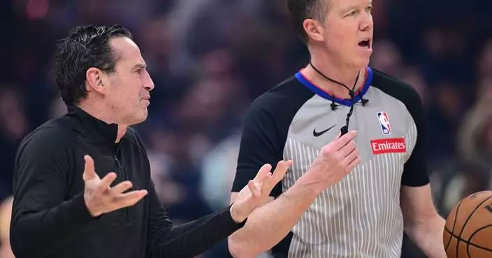 NBA to resume having referees wearing headsets, starting Tuesday. Test will run through Feb. 12