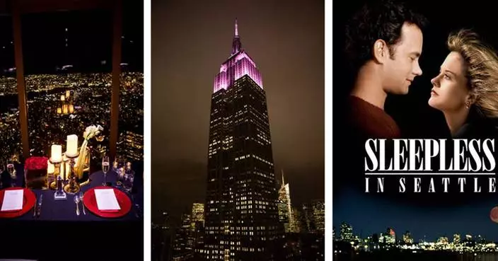The World’s Most Romantic Building: ESB Celebrates Valentine’s Day 2026 with NYC’s Most Extravagant Date Night, Romantic Paint ‘n Pour Classes, ‘Sleepless in Seattle’ Screenings, Proposal Package, and More