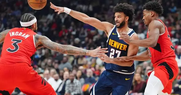 Point guard Jamal Murray is the last starter standing for the injury-plagued Denver Nuggets