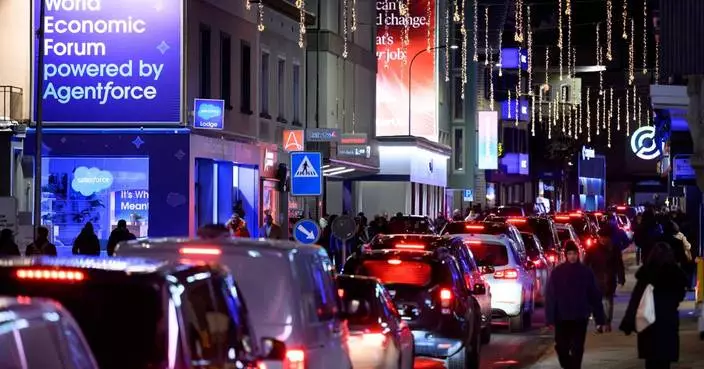 The Latest: Word Economic Forum opens in Davos for first time without founder