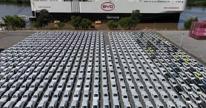 As Trump talks tariffs, his Argentine ally welcomes a shipload of Chinese EVs for the first time