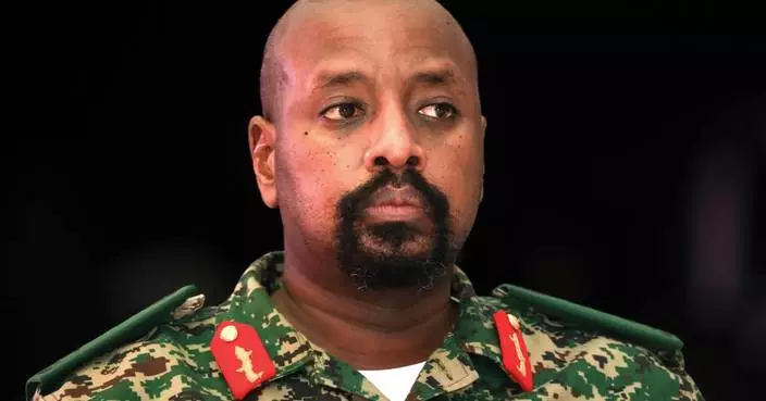 Off the ballot, Ugandan president's son waits in the wings this election