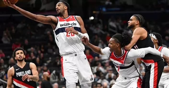 In a battle of young big men, Alex Sarr helps the Wizards snap a pair of lengthy losing streaks