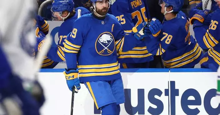 Tuch has goal and assist as Sabres beat Canucks 5-3 for 11th win in 12 games