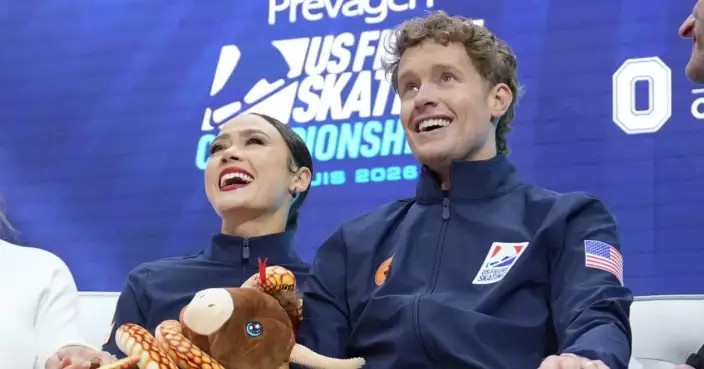 Chock and Bates win record-setting seventh US Figure Skating title, set sights on Olympic gold