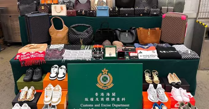 Hong Kong Customs Seizes $4.8 Million in Suspected Counterfeit Goods at Airport