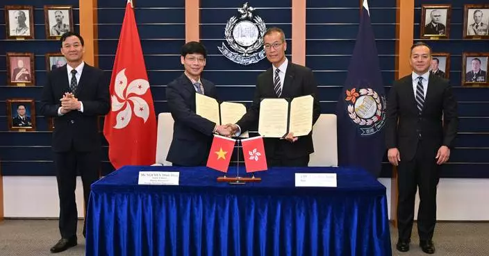HKPF and Vietnam Sign MOU to Strengthen Cooperation Against Transnational Crimes