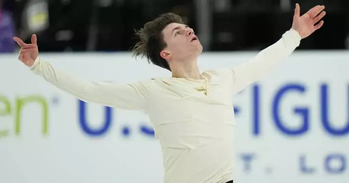 Maxim Naumov’s emotional return to US Figure Skating Championships after parents’ tragic death