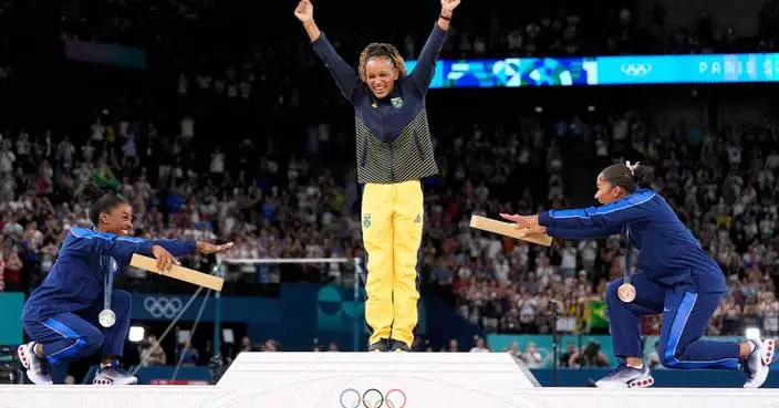 Dispute over the Olympic medal stripped from US gymnast Jordan Chiles goes back to Swiss court