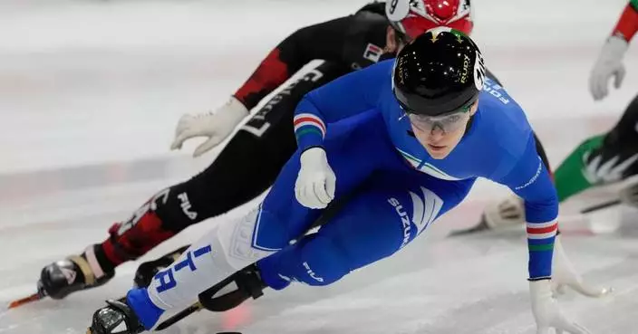 High-speed chaos on ice: What to know about short track speedskating at the Winter Olympics
