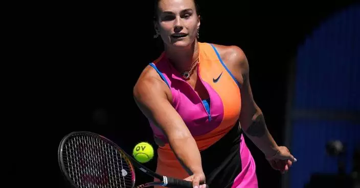 Top-seeded Sabalenka beats 18-year-old American Jovic to reach the Australian Open semifinals