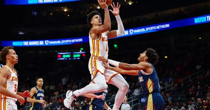 Hawks roll to 117-110 victory over Pelicans as word of Trae Young-to-Wizards trade breaks