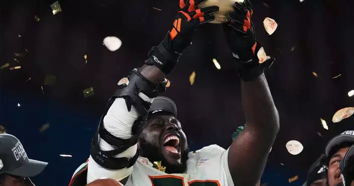 In Cristobal’s image, Miami’s beefy offensive line steamrolls a path to title game