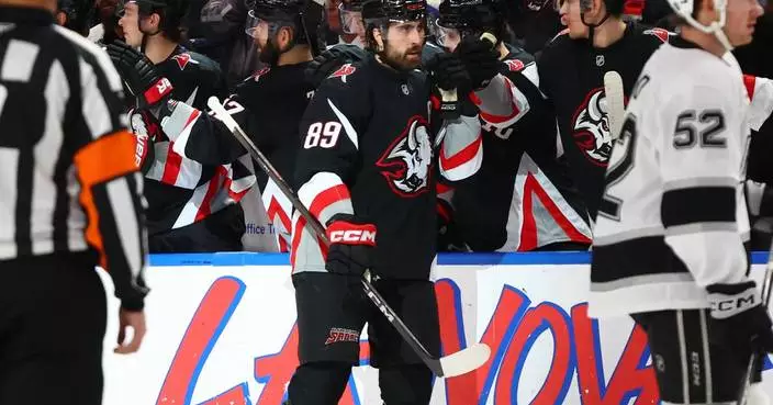 Alex Tuch has 4th career hat trick in the Sabres' 4-1 victory over the Kings