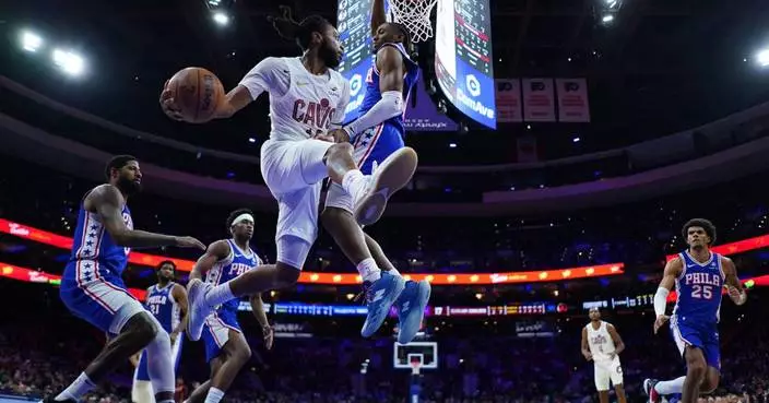 Cavaliers’ Darius Garland suffers another foot injury in win over 76ers