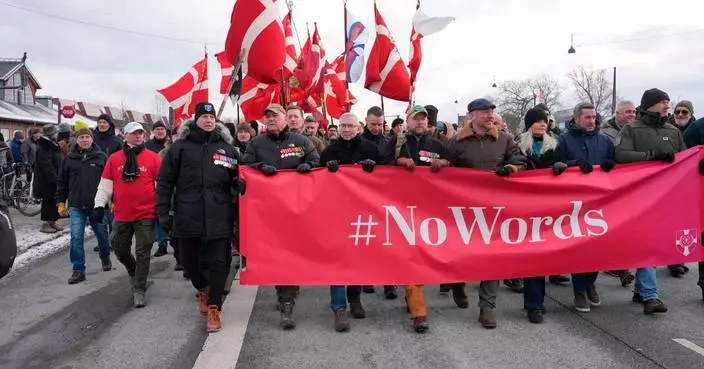 Danish veterans stage protest outside US Embassy