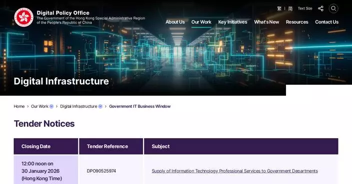 DPO Invites Proposals for Leading Organisers of 2026-2027 Hong Kong ICT Awards