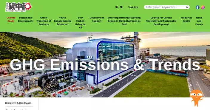 Hong Kong’s 2024 GHG Emissions Decline 3.6%, Continuing Downward Trend Since 2014 Peak