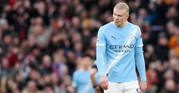 Erling Haaland left out by Man City amid scoring drought