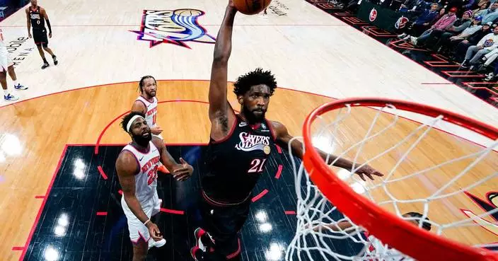 Brunson scores 31 points to lift the Knicks over Embiid and the 76ers, 112-109