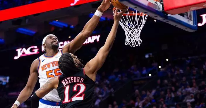 Brunson’s 31 points, Anunoby’s 23 lead Knicks past 76ers 112-109