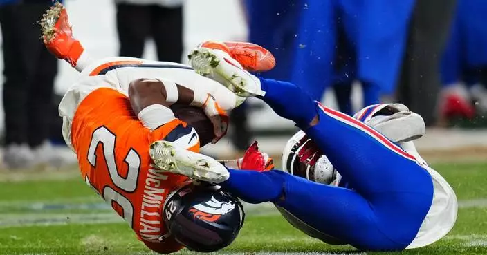 NFL again faces questions about the definition of a catch after disputed pick in Bills-Broncos game