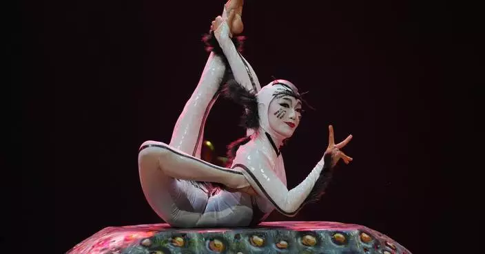 Photos show Cirque du Soleil rehearsing for upcoming show 'Ovo,' on the life cycle of insects