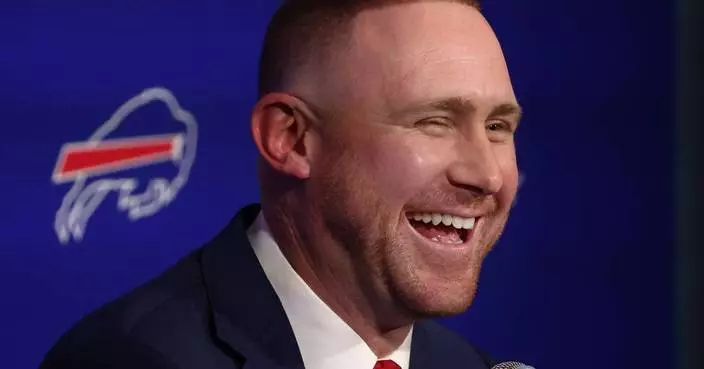 Joe Brady embraces high expectations as he succeeds Sean McDermott as Bills coach