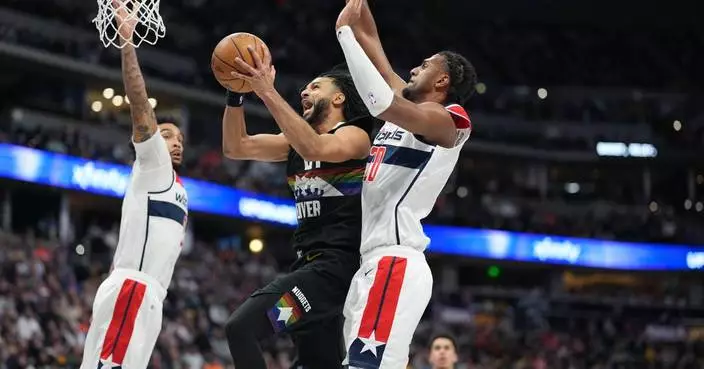 Jamal Murray scores 42 points to lead Nuggets to victory over Wizards