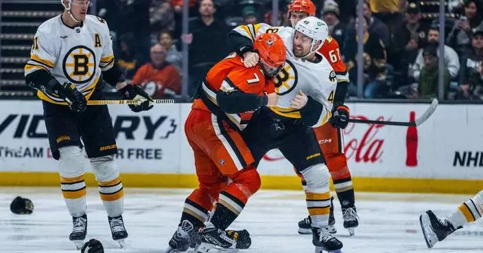 Anaheim Ducks acquire tough forward Jeffrey Viel from Boston Bruins in trade for 4th-round pick