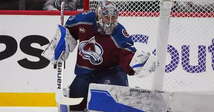 Trent Miner records 1st NHL shutout as Avalanche beat Blue Jackets 4-0 for 17th straight home win