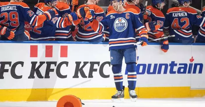 Connor McDavid has hat trick as Oilers beat Predators 6-2