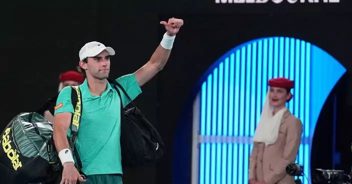 Spizzirri acknowledges 'funny timing' but accepts Australian Open heat rules after loss to Sinner