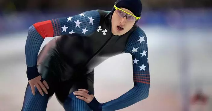 Jordan Stolz starts but doesn't race the 1,500 after being fastest at 500 at the US Olympic trials