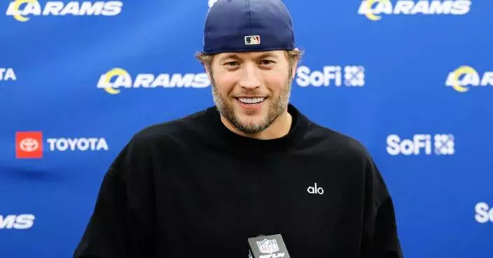 LISTEN: All-Pro QB Matthew Stafford credits teammates, Rams coach Sean McVay for his success