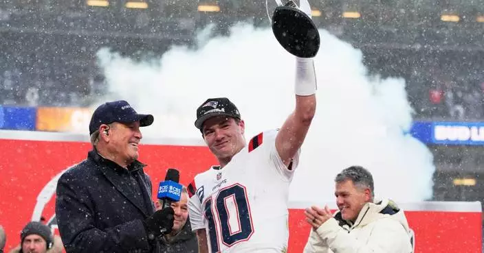 Drake Maye says he didn’t injure his shoulder during AFC title game but will benefit from extra rest