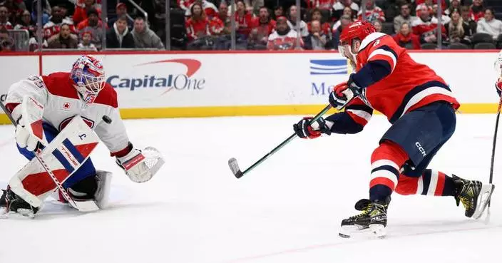 Capitals rally with 2 in the third, then beat Montreal 3-2 on McMichael's goal in OT