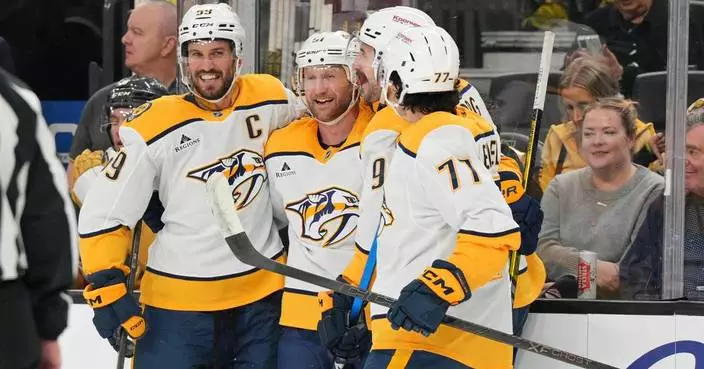Steven Stamkos scores goal No. 600, Predators win New Year’s Eve matinee in Vegas 4-2