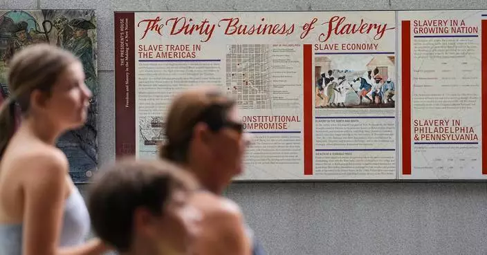 Philadelphia sues over removal of slavery exhibit at Independence National Historical Park