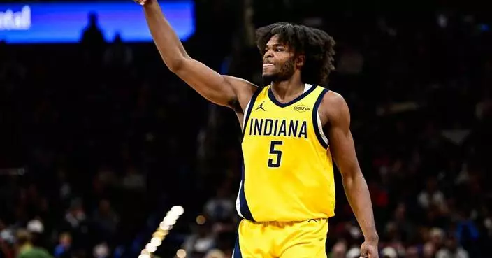 Andrew Nembhard, Jarace Walker help short-handed Pacers outlast Thunder 117-114 in Finals rematch