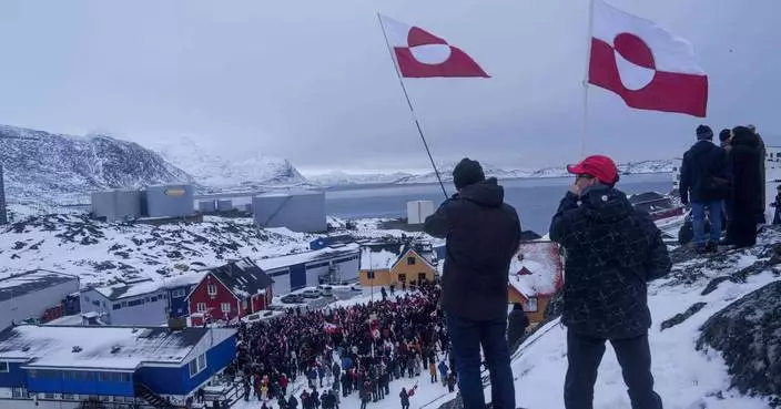 Photos show Greenlanders brave near-freezing temperatures to march against Trump’s takeover threats