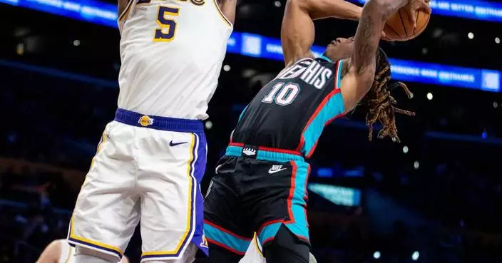 Luka Doncic scores 36 as Lakers rally past Grizzlies, 120-114