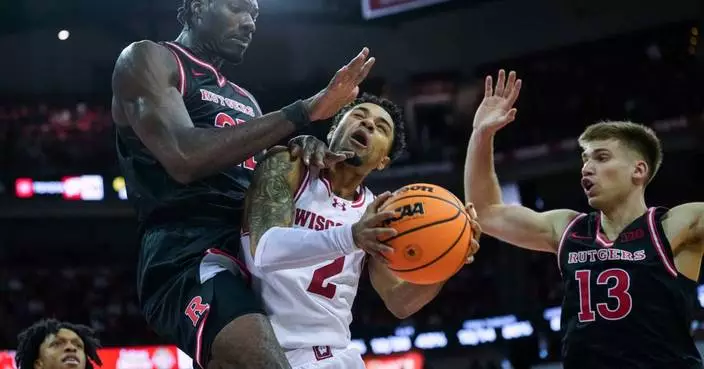 Nick Boyd scores 32 points and Wisconsin beats Rutgers 96-87 for 4th straight victory