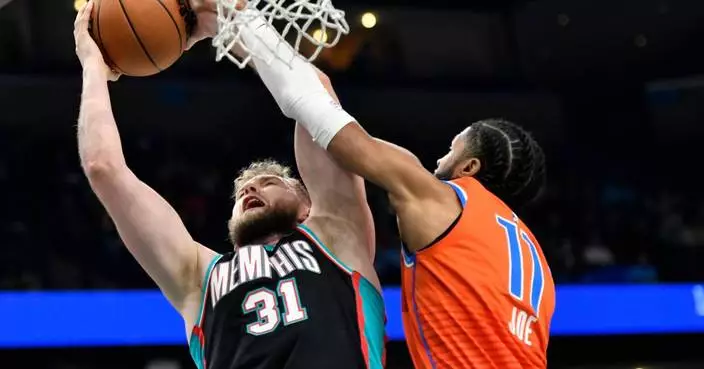 Jalen Williams and Kenrich Williams help Thunder rally past Grizzlies 117-116