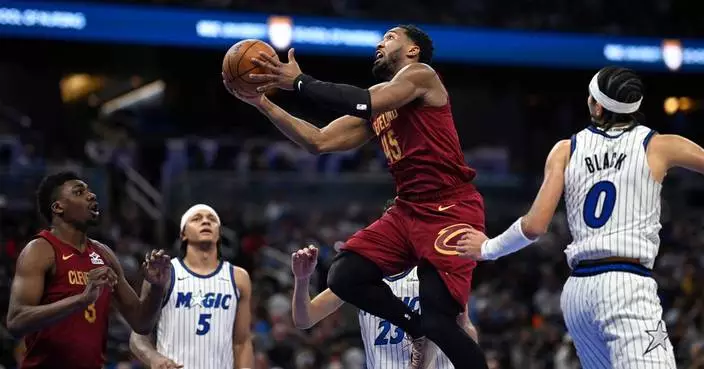Donovan Mitchell scores 36 points in Cavaliers’ 119-105 win over Magic