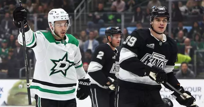 Jason Robertson strikes late in the third period to help send Stars to 3-1 victory over Kings