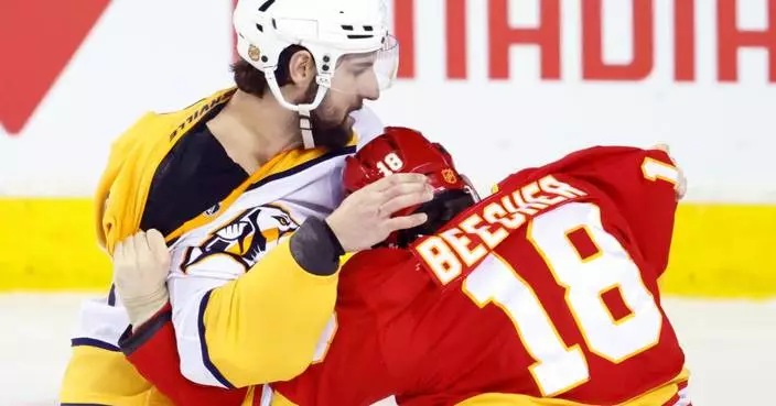 Flames’ Beecher, Jets’ Stanley suspended 1 game each for roughing