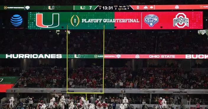 CFP quarterfinals viewership up 14% from last year, including this season's 3 most-watched games