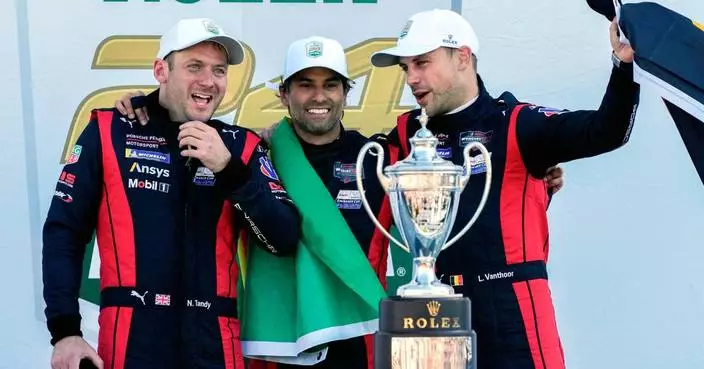 Penske's Porsche clinches 3rd straight Rolex 24 win, offering hope amid challenging year